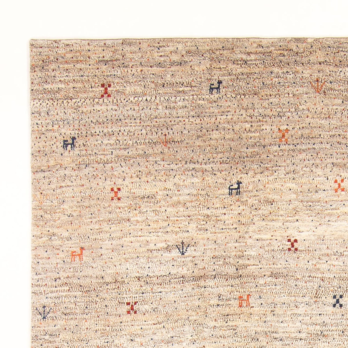 Gabbeh Teppich - Perser - 298 x 204 cm - natur