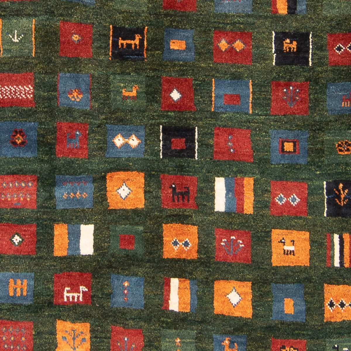 Gabbeh Teppich - Perser - 234 x 164 cm - mehrfarbig