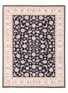 Täbriz - 50 Raj Teppich 149x197cm - Perserteppich - Rechteckig / Dunkelblau / 149 x 197 cm Rechteckig