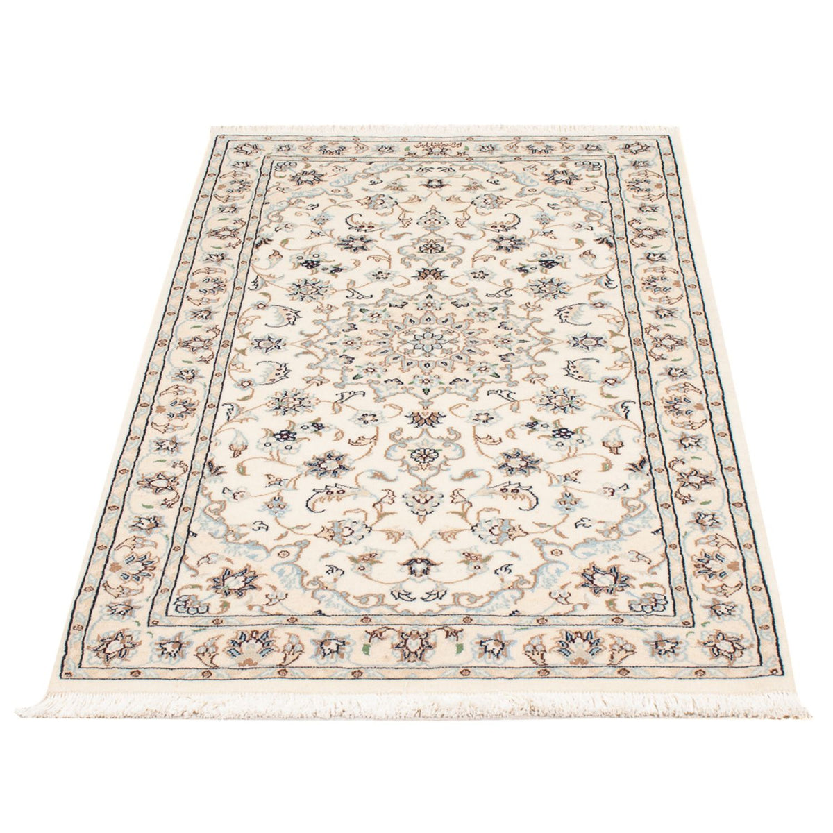 Perserteppich - Nain - Premium - 138 x 76 cm - creme