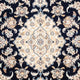 Perserteppich - Nain - Premium - 151 x 108 cm - blau