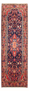 Kolyai Teppich 111x313cm - Perserteppich - Läufer / Dunkelblau / 111 x 313 cm Läufer