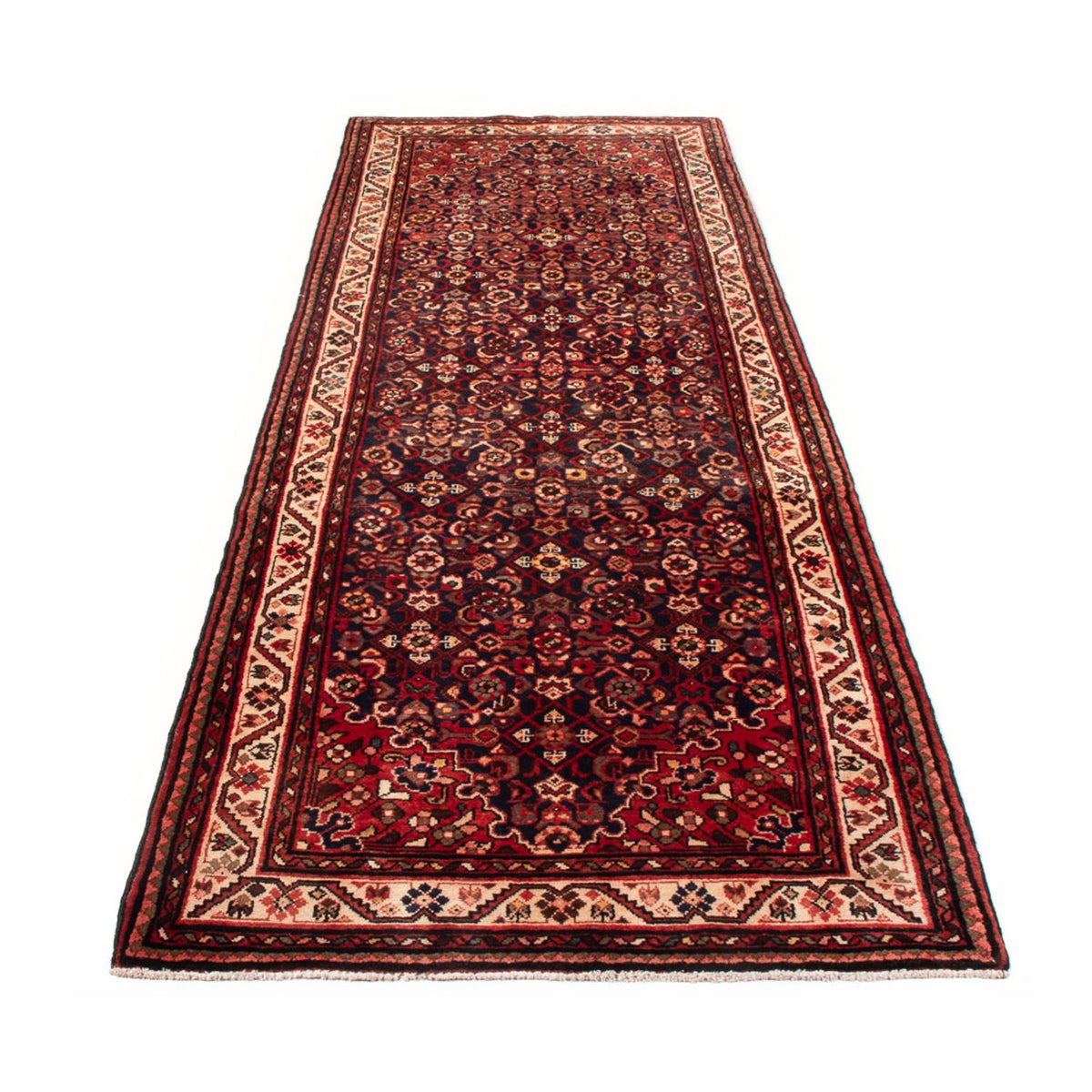 Läufer Perser - Nomadic - 315 x 105 cm - dunkelblau