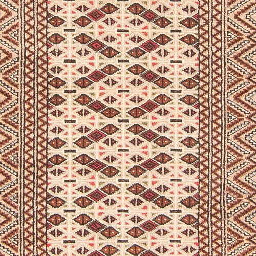 Läufer Turkaman - 282 x 100 cm - creme
