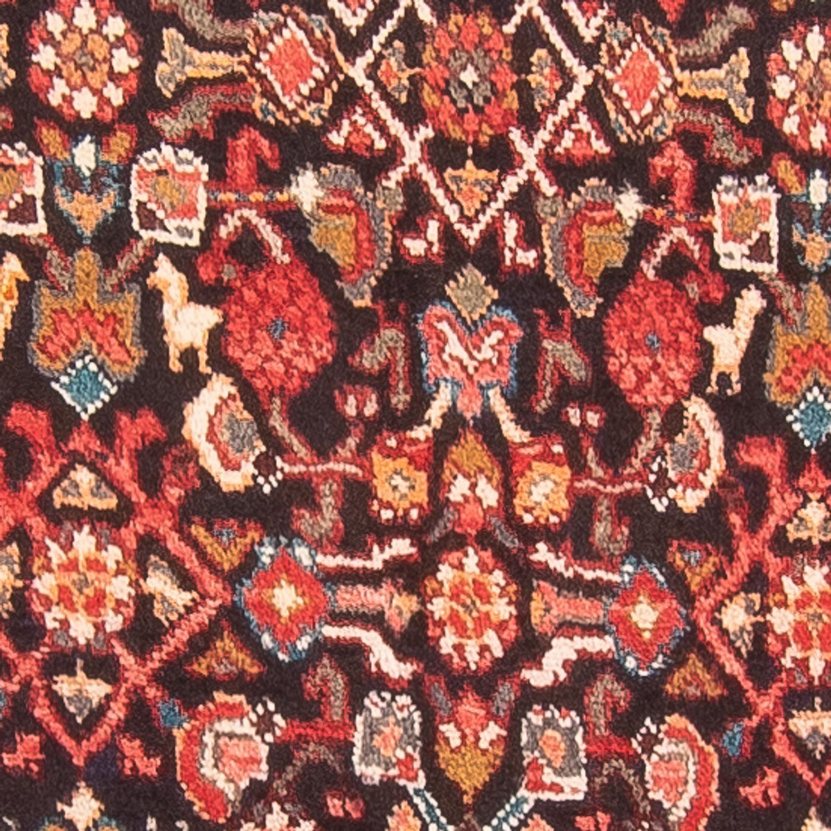 Läufer Perser - Nomadic - 356 x 114 cm - dunkelblau