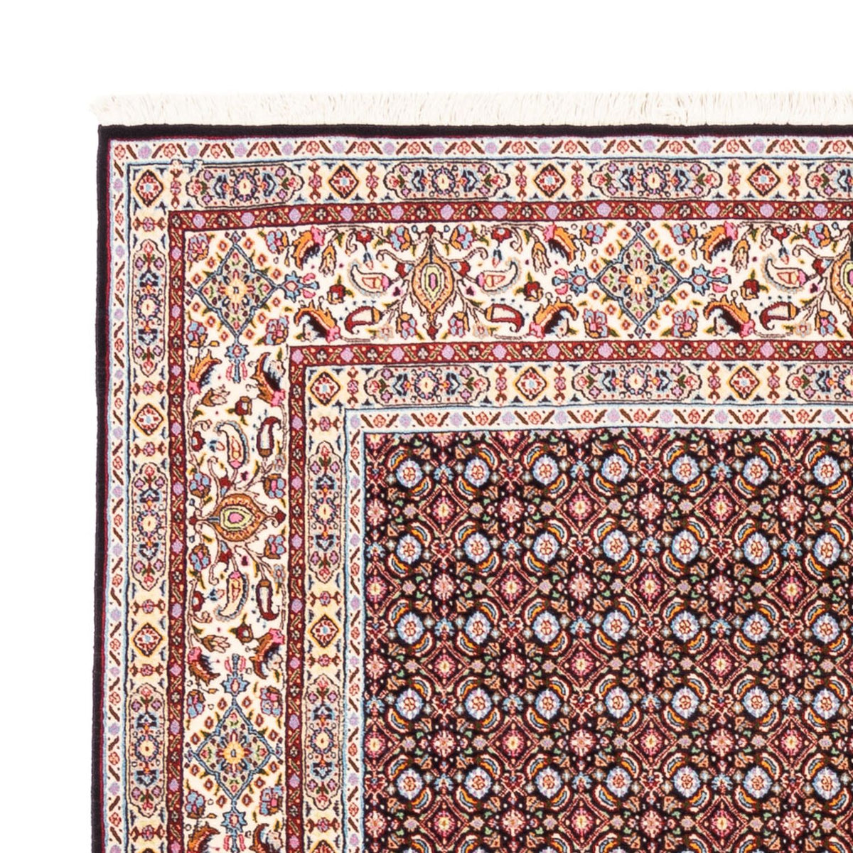 Perserteppich - Classic quadratisch  - 195 x 193 cm - dunkelblau