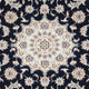 Perserteppich - Nain - Premium - 140 x 70 cm - dunkelblau