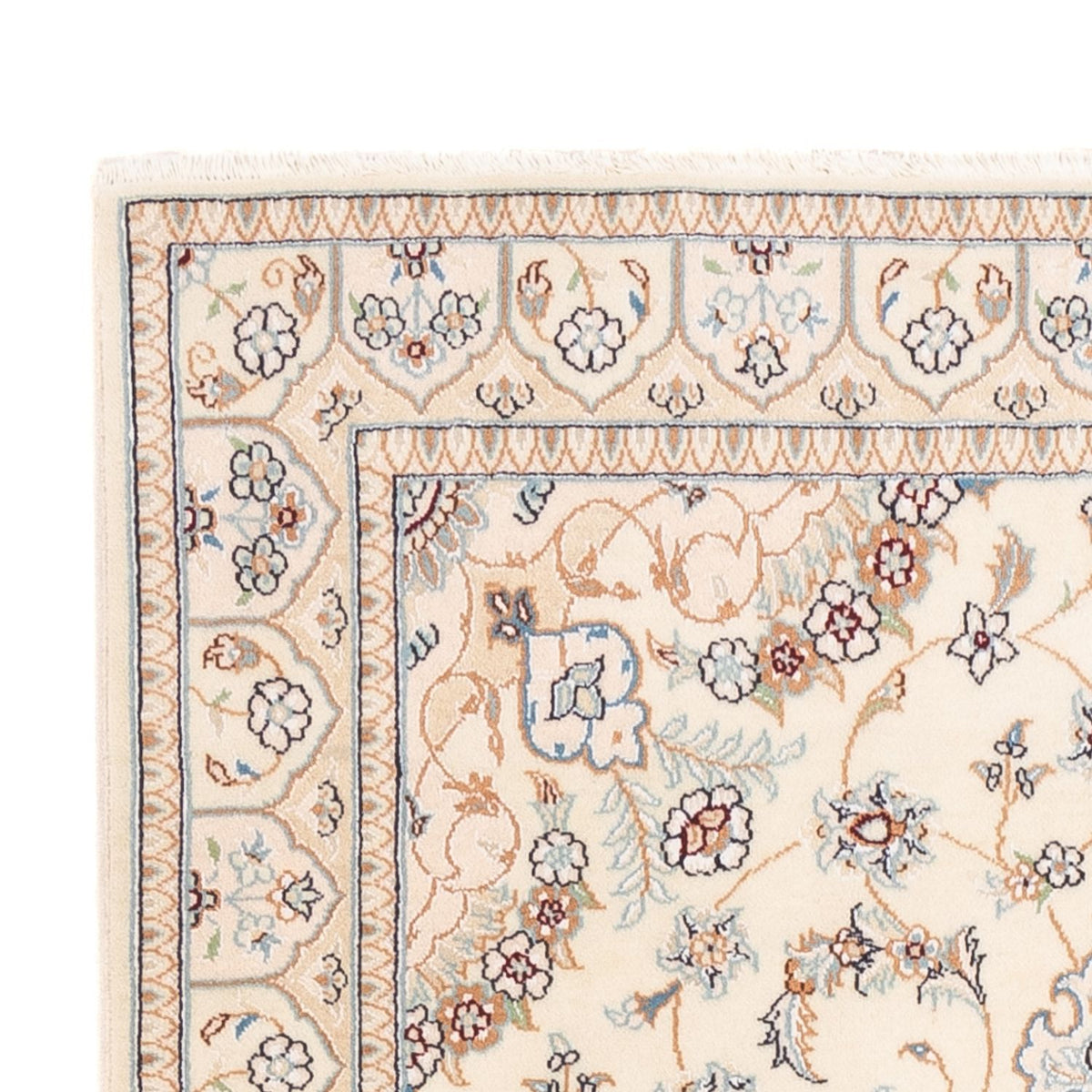 Perserteppich - Nain - Premium - 153 x 106 cm - creme