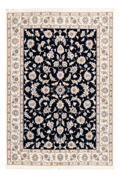 Nain - 6La Teppich 121x174cm - Perserteppich - dunkelblau