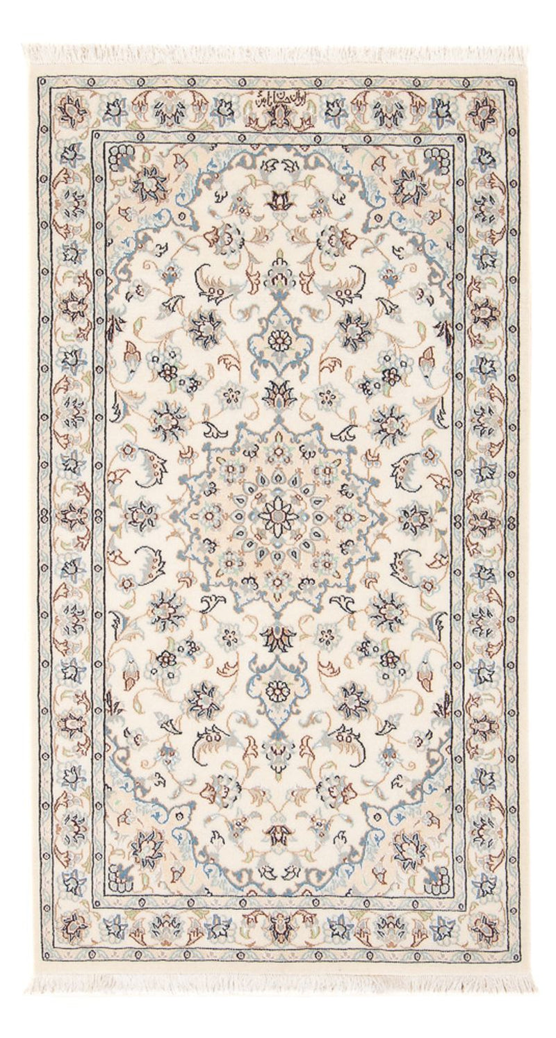 Perserteppich - Nain - Premium - 138 x 76 cm - creme