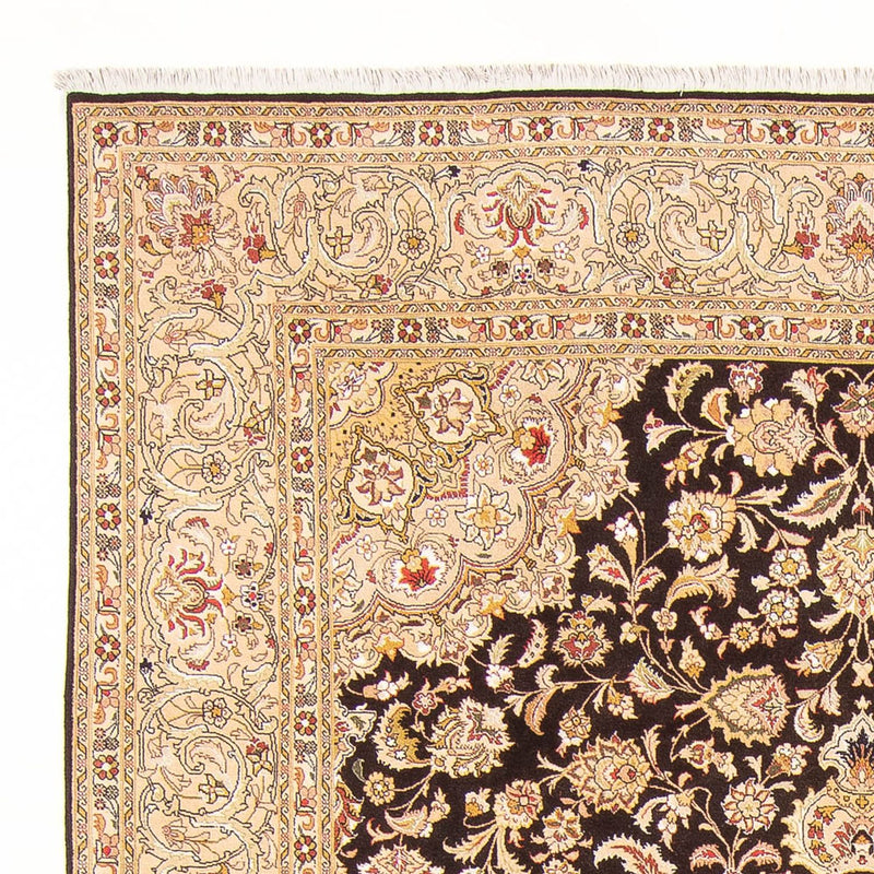 Perserteppich - Täbriz - Royal - 296 x 196 cm - dunkelblau