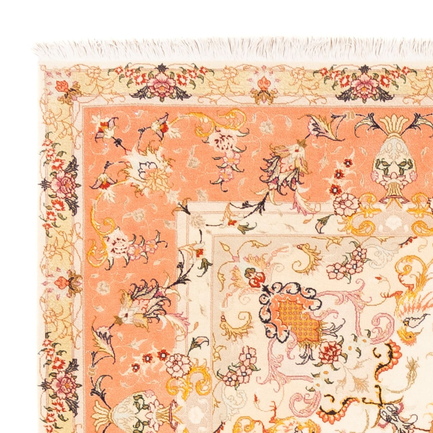 Täbriz - 50 Raj Teppich 205x203cm - Perserteppich