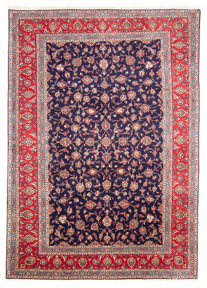 Perserteppich - Keshan - 295 x 200 cm - dunkelblau
