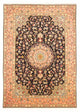 Perserteppich - Täbriz - Royal - 293 x 207 cm - dunkelblau