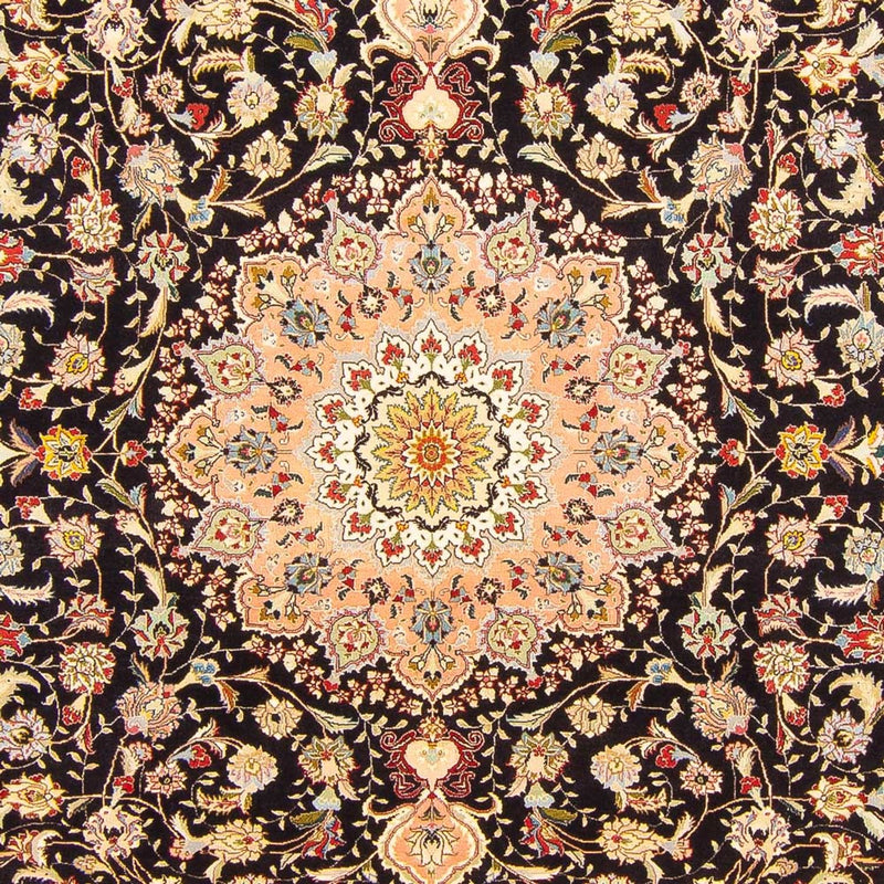 Perserteppich - Täbriz - Royal - 293 x 207 cm - dunkelblau