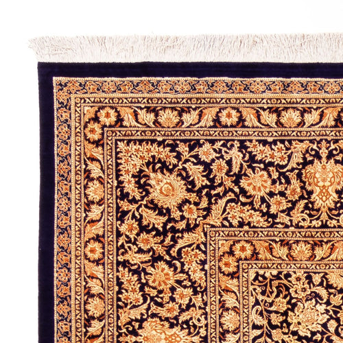 Seidenteppich - Ghom Seide - Premium quadratisch  - 247 x 243 cm - dunkelbeige