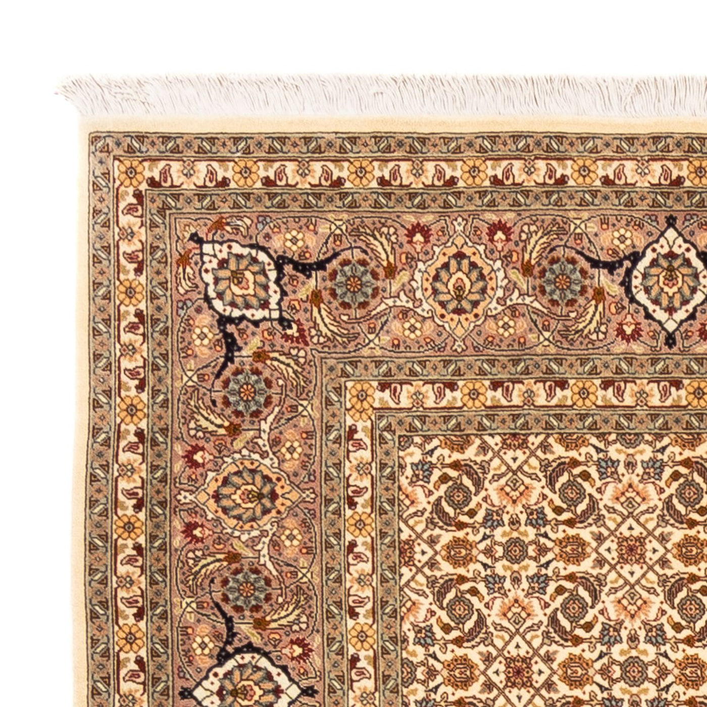 Täbriz - 50 Raj Teppich 206x204cm - Perserteppich