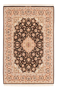 Läufer Perser - Isfahan - Premium - 227 x 148 cm - dunkelblau