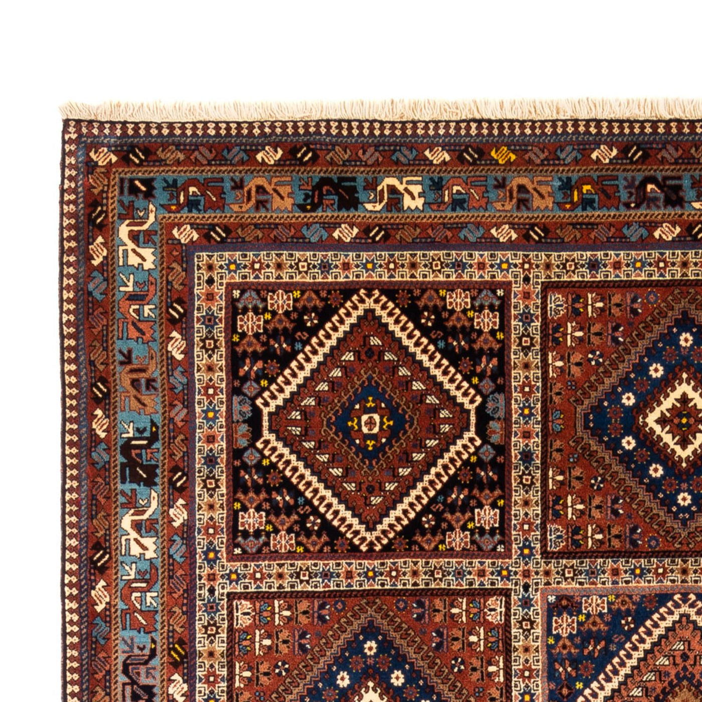 Perserteppich - Nomadic - 305 x 205 cm - dunkelbeige
