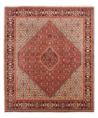 Bidjar - Bukan Teppich 200x233cm - Perserteppich - hellrot