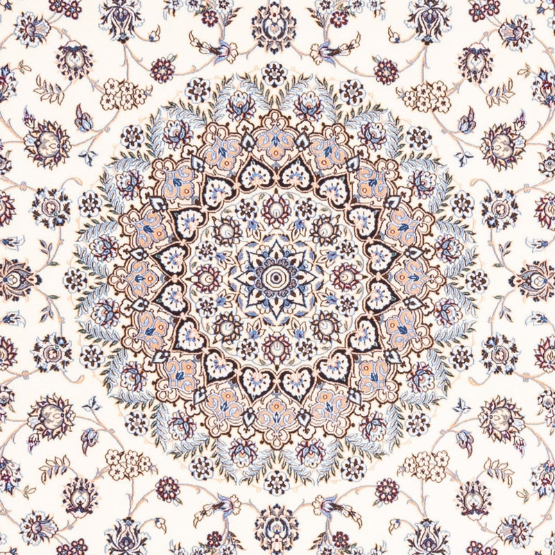Perserteppich - Nain - Premium quadratisch  - 203 x 201 cm - creme