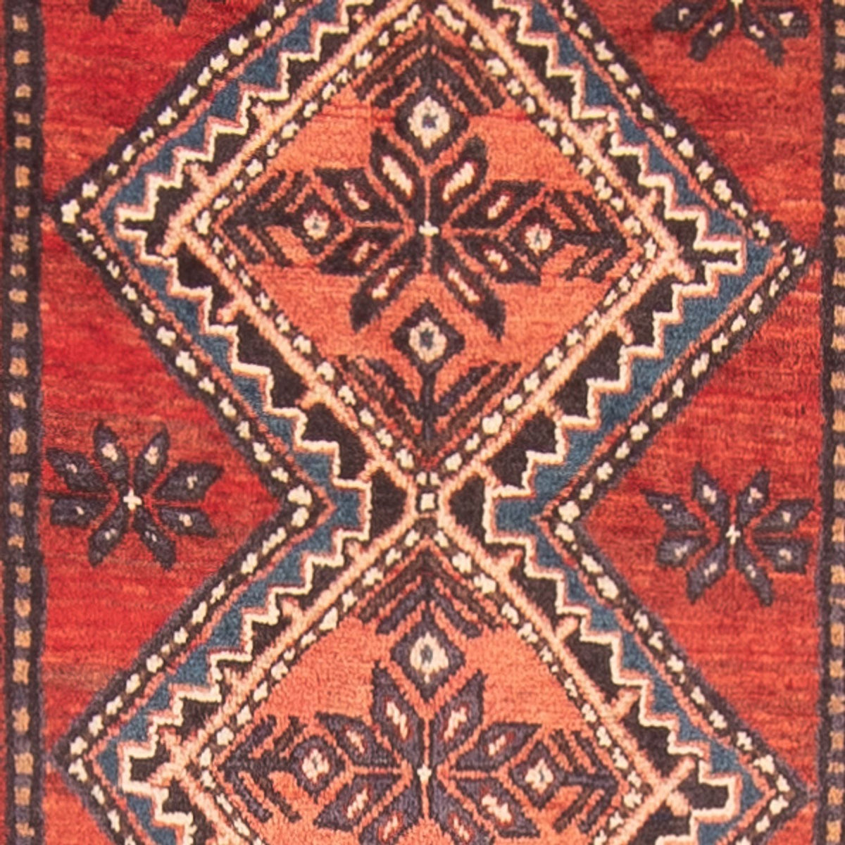 Läufer Perser - Nomadic - 391 x 100 cm - rot