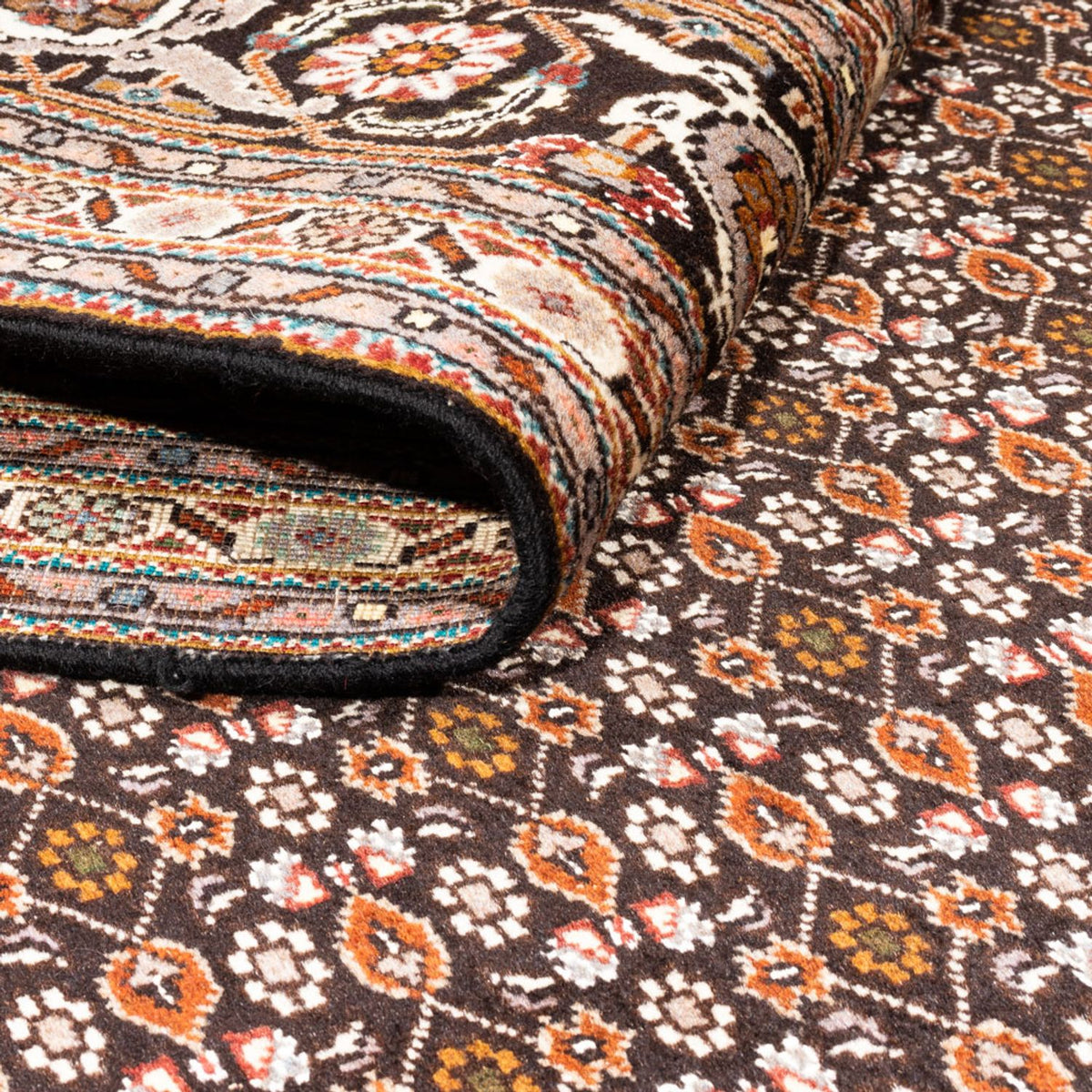 Perserteppich - Täbriz - Royal - 237 x 178 cm - dunkelblau