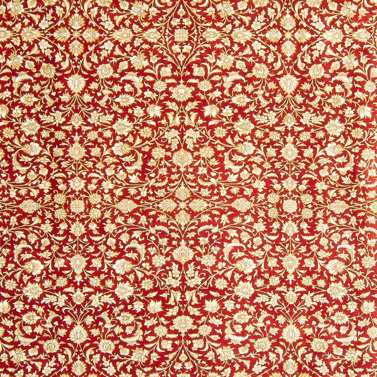 Seidenteppich - Ghom Seide - Premium - 294 x 197 cm - rot