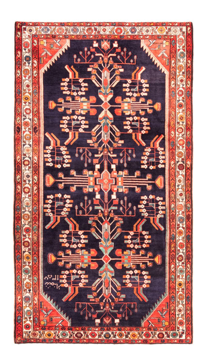 Perserteppich - Nomadic - 290 x 160 cm - dunkelblau