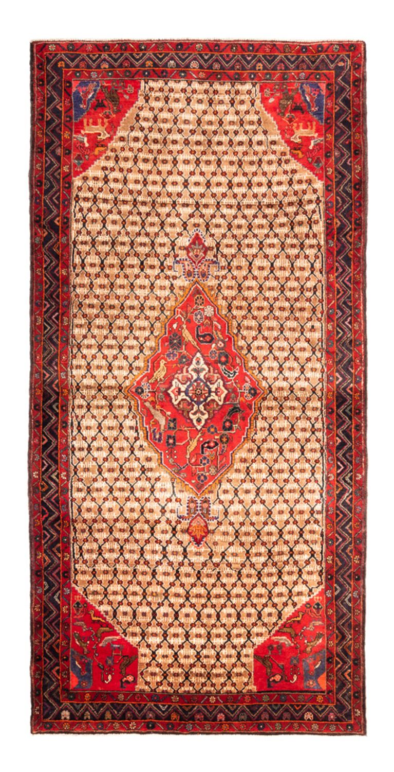 Perserteppich - Nomadic - 323 x 160 cm - rot