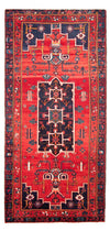 Hamadan Teppich 155x310cm - Perserteppich - Rechteckig / Rot / 155 x 310 cm Rechteckig