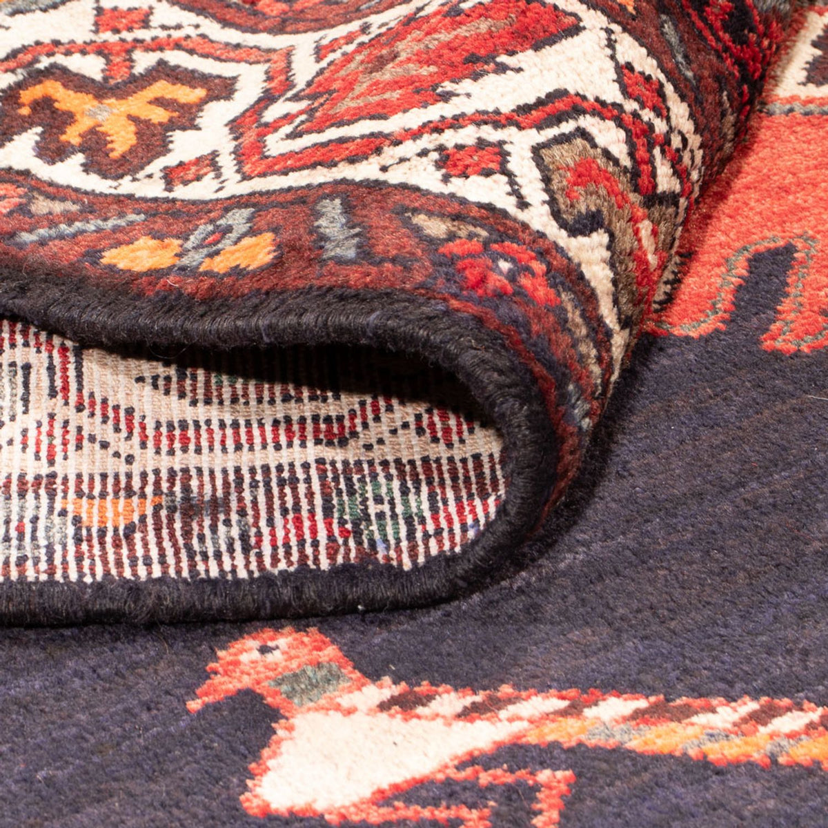 Läufer Perser - Nomadic - 295 x 147 cm - dunkelblau