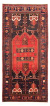 Kolyai Teppich 145x294cm - Perserteppich - Läufer / Blau / 145 x 294 cm Läufer