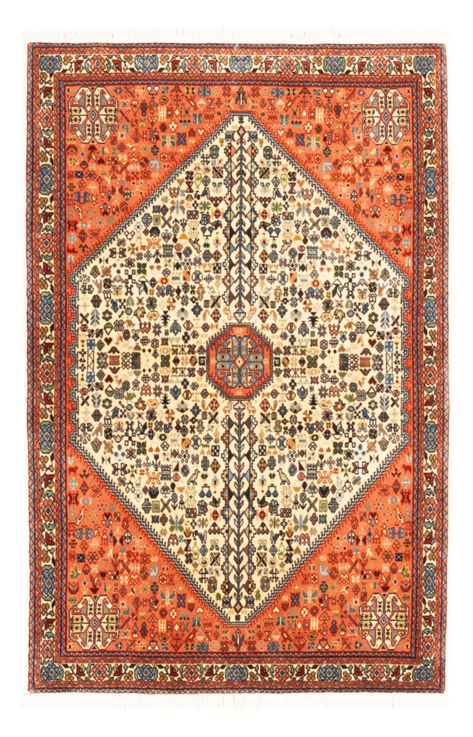 Perserteppich - Nomadic - 148 x 100 cm - beige