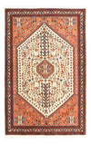 Abadeh Teppich 100x147cm - Perserteppich - Rechteckig / Beige / 100 x 147 cm Rechteckig