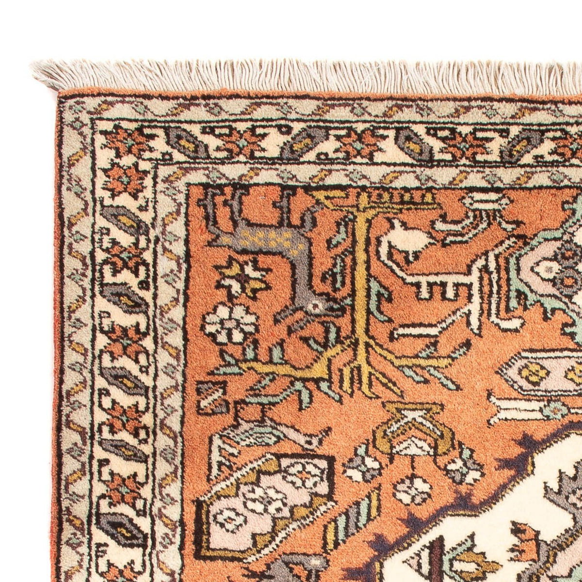 Perserteppich - Nomadic - 89 x 71 cm - orange