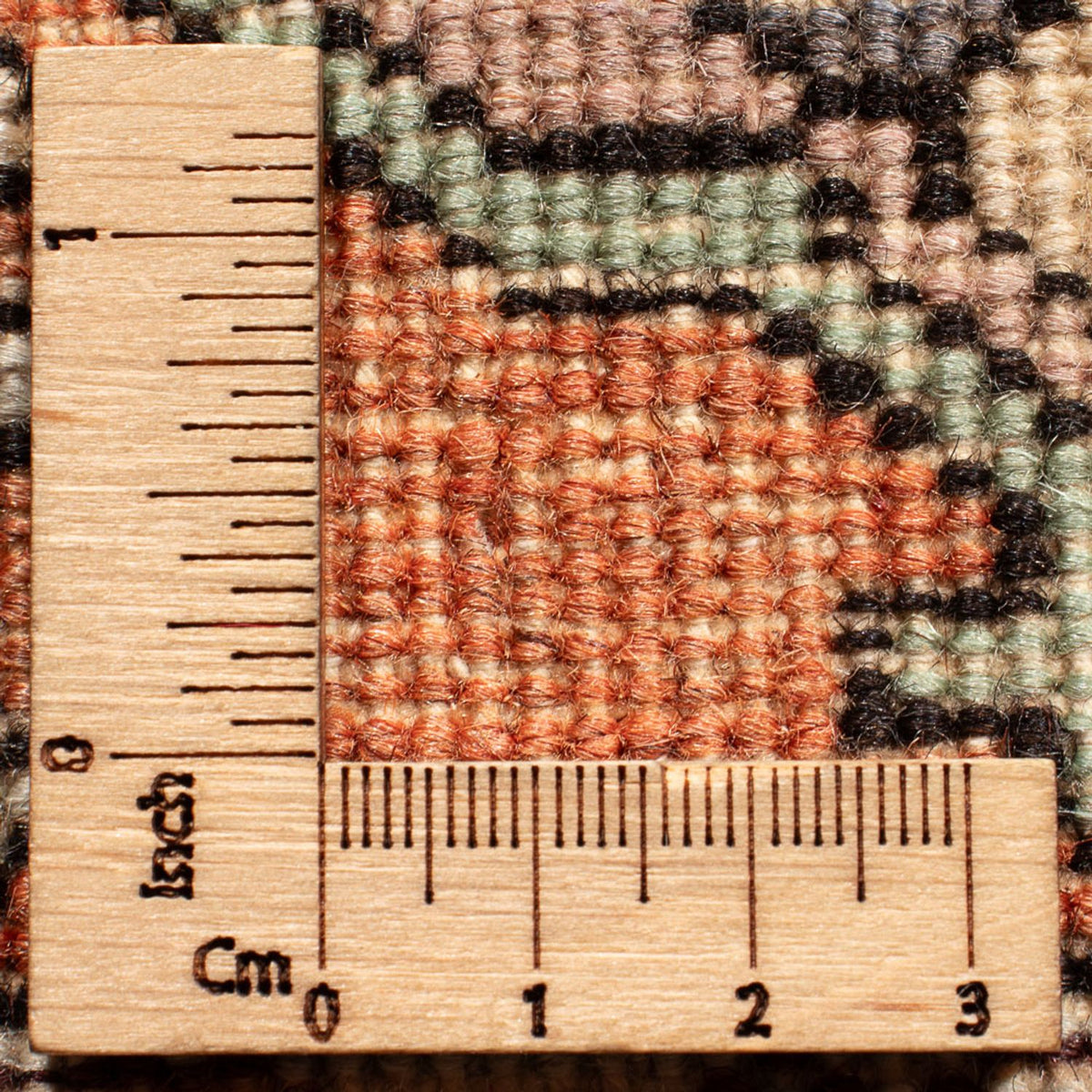 Perserteppich - Nomadic - 89 x 71 cm - orange