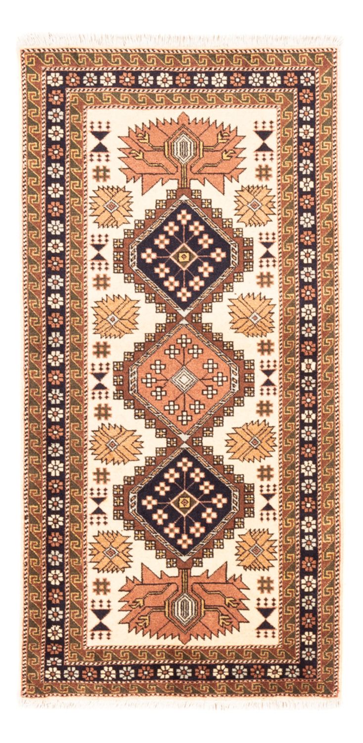 Perserteppich - Nomadic - 148 x 80 cm - creme