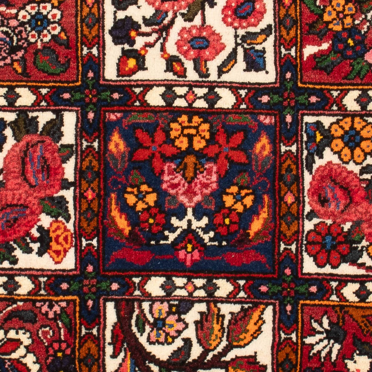 Perserteppich - Nomadic - 91 x 65 cm - mehrfarbig