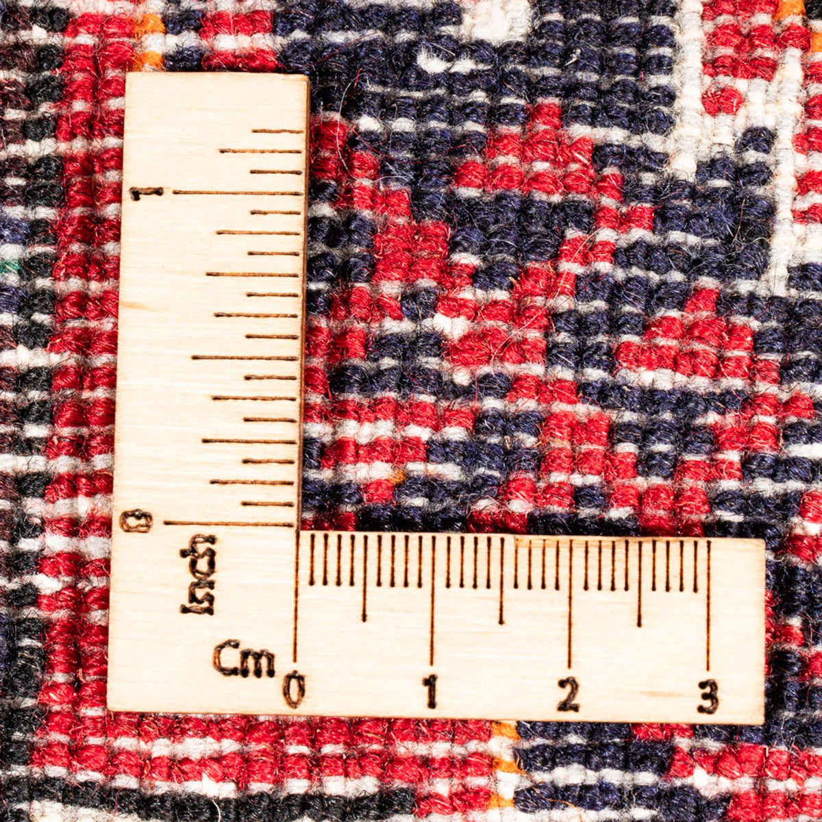 Belutsch Teppich - 170 x 92 cm - dunkelrot