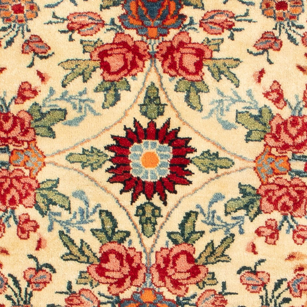 Perserteppich - Bidjar - Royal quadratisch  - 70 x 70 cm - creme