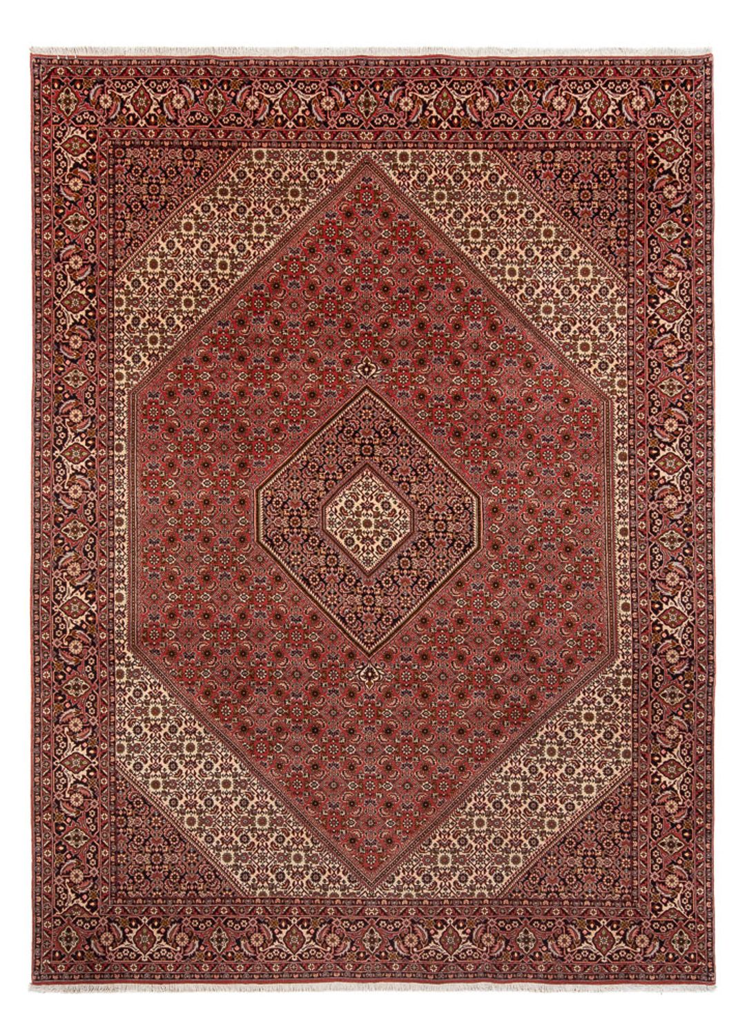 Perserteppich - Bidjar - Royal - 350 x 250 cm - dunkelrot