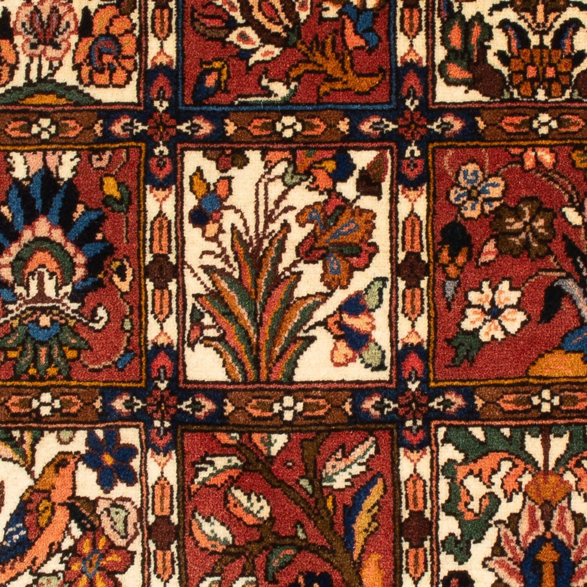 Perserteppich - Nomadic - 102 x 64 cm - mehrfarbig