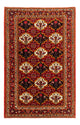 Perserteppich - Nomadic - 159 x 110 cm - bordeauxrot