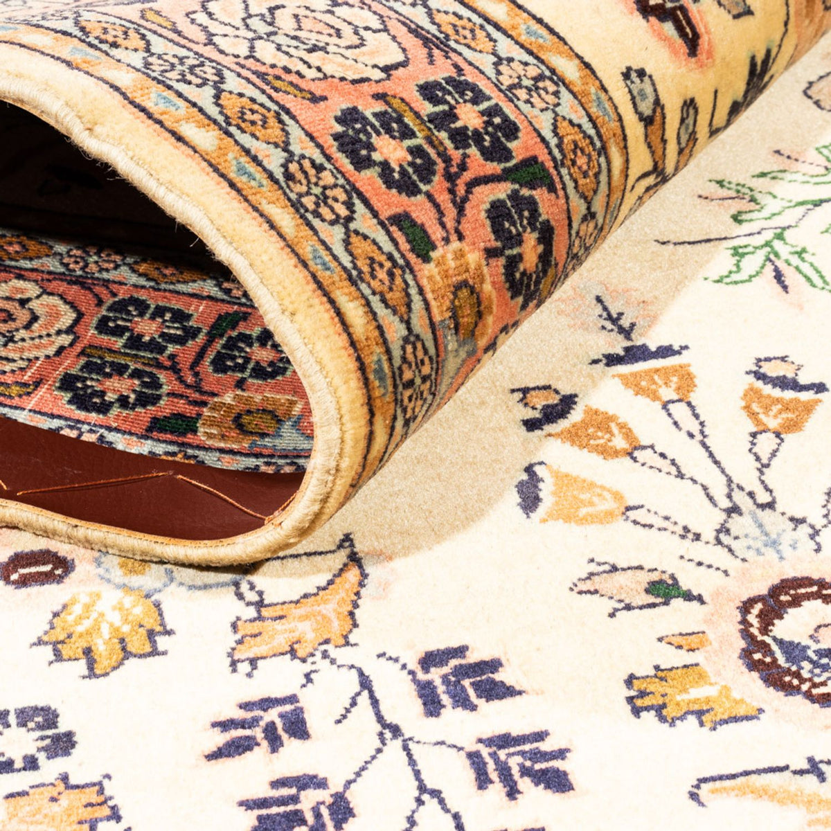 Perserteppich - Keshan - 165 x 108 cm - caramel