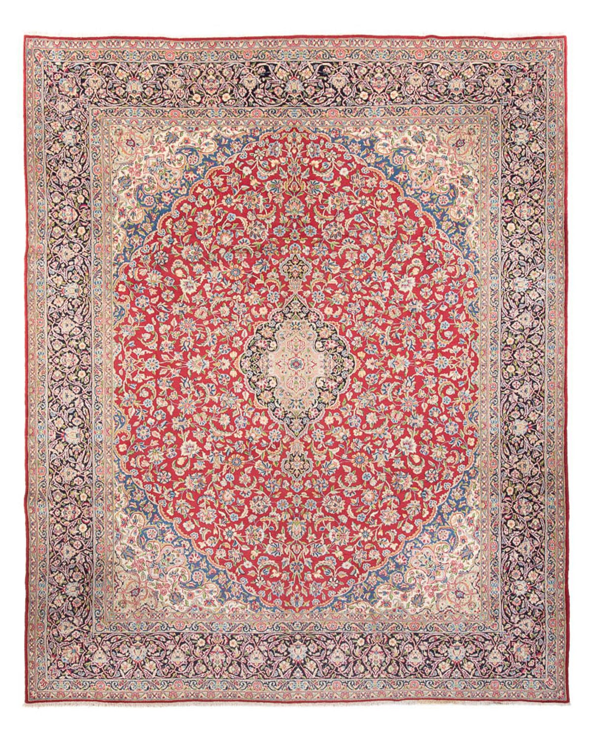 Perserteppich - Keshan - 359 x 280 cm - rot