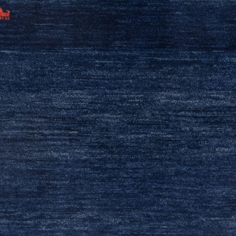 Gabbeh Teppich - Perser - 162 x 108 cm - dunkelblau