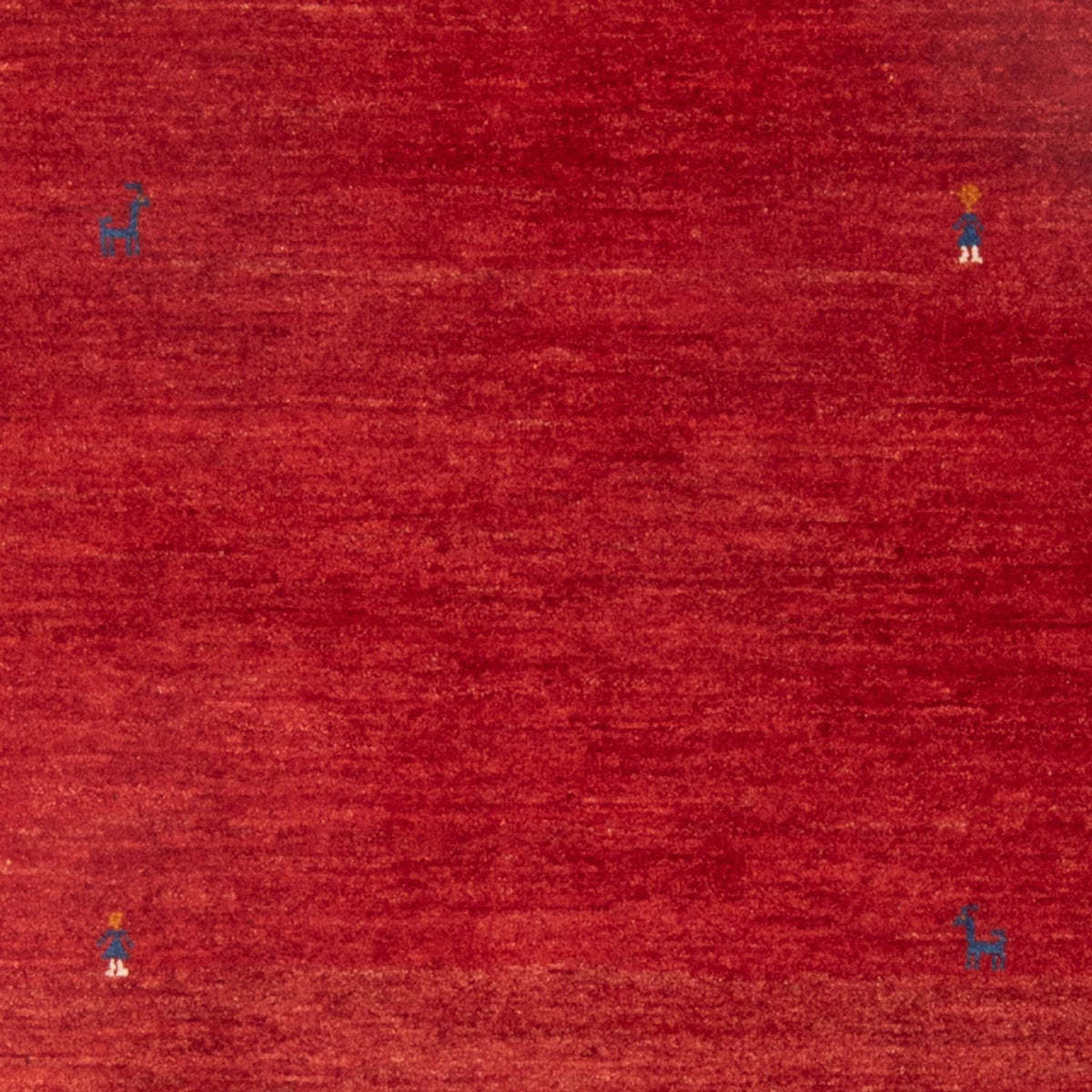 Gabbeh Teppich - Perser - 150 x 105 cm - rot