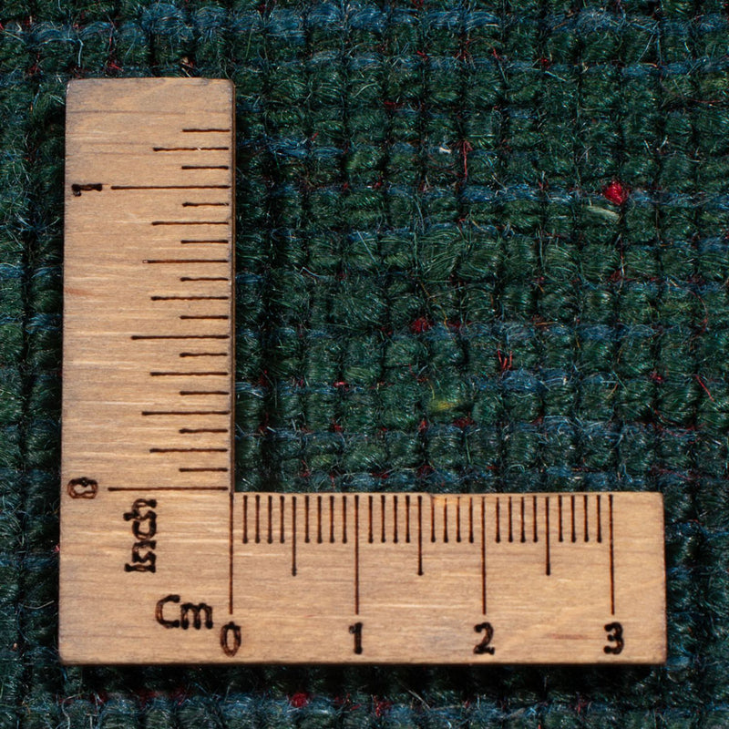 Gabbeh Teppich - Perser - 175 x 122 cm - dunkelgrün