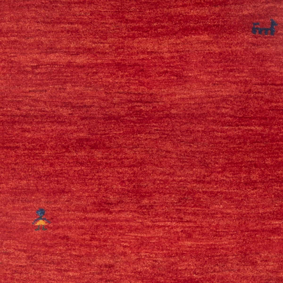 Gabbeh Teppich - Perser - 145 x 100 cm - rot